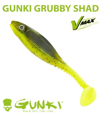 Gunki Grubby Shad | Solid Brown Chart