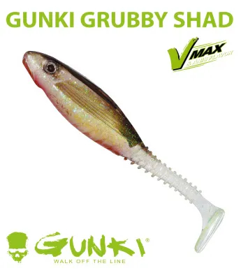 Gunki Grubby Shad | Red Ghost