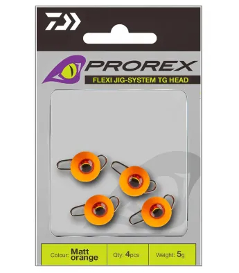 Daiwa Prorex TG Flexi Jig Head / Fluo-Orange