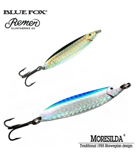 Remen Blue Fox Moresilda Holographic spoon for sea trout